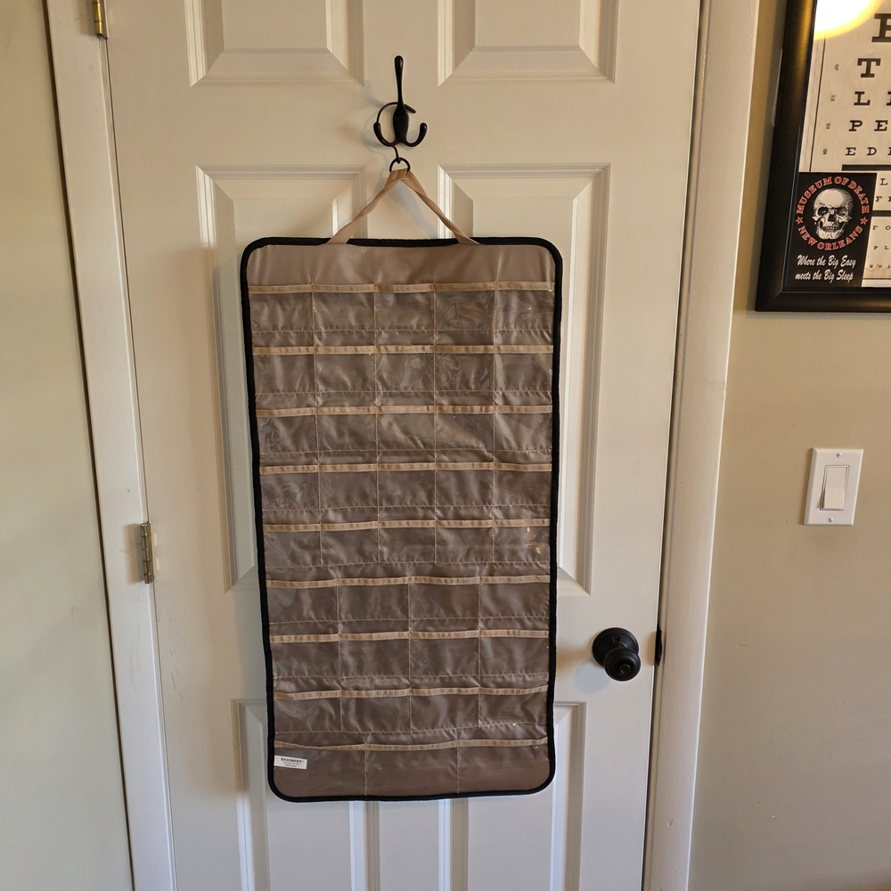 Large Behind The Door Or Closet Jewelry Organizer